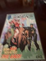 Front view of Gotham City Sirens #1 in bag and board