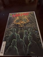 Front view of Man-Bat #3 comic in bag