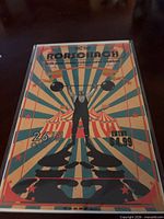 Front of Rorschach comic in bag showing full illustrated cover, price and release date