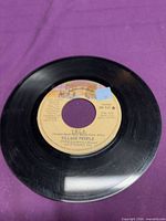 Side A label of the 7" single showing title “Y.M.C.A.” and catalog NB 945