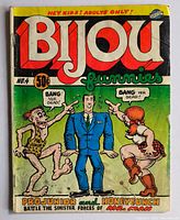 Front cover of Bijou Funnies No.4 showing title, characters, price