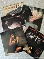 Group shot of all five album covers