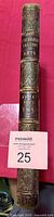Spine showing gilt title and volume information
