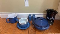 Group shot of all ceramic items