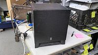 Front view of Yamaha subwoofer