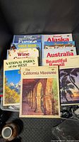All ten Sunset guidebooks front covers visible