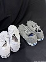 Both pairs side by side, rear branding visible