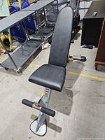 Full side view of Hoist adjustable bench