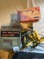 Both light sets, wiring, Rivers Edge box, Primal Lite bag