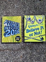 Front view of both hardcover books