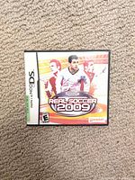 Front view of Nintendo DS Real Soccer 2009 game case
