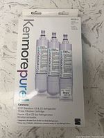 Front view of KenmorePure 9010-3 triple pack box