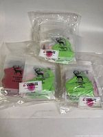Three sealed underwear packs showing colours and branding