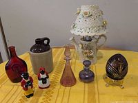 Group shot showing all items together on surface