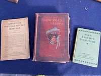Front covers of the three volumes laid side by side