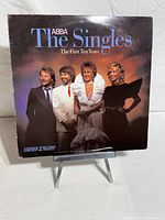 Front cover of ABBA The Singles album sleeve