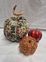 All three pumpkins group view