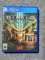 Front of PS4 case showing cover art and title