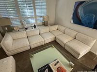 Full sectional in L-shape showing all six modules