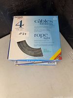 Front of Danson rope light box showing product details