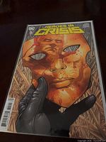 Front cover of Heroes in Crisis #3 in clear bag and board