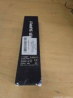 Boxed LED power supply model S400-24 showing specifications label