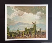 Full view of lithograph showing complete image and margins