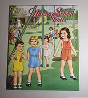 Front cover showing title and main doll illustrations