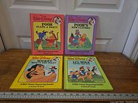 All four Disney Fun-to-Read Library books front covers