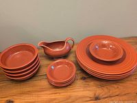 All 14 Fiesta Paprika pieces grouped