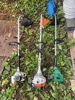 All three trimmers side by side for overview