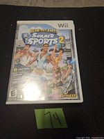 Front cover of Summer Sports 2 Island Sports Party Wii case