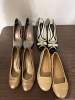 All four pairs displayed on table
