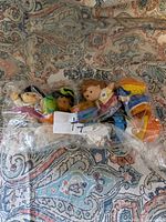 Bagged set of five Fisher-Price Little People figures