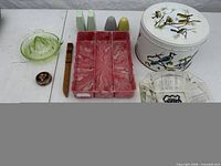 Group shot showing all items laid out