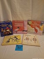 Group shot of all five books showing covers and Pixar boxed set