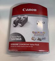 Front of sealed Canon 3e BK value pack