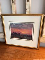 Framed Ovanes Berberian print front view