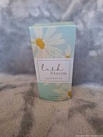Front of sealed Bluenotes Lush Bloom perfume box