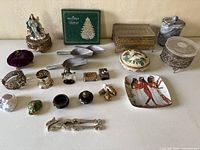 Group shot of all vintage smalls laid out