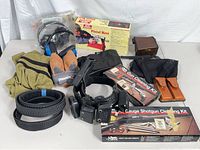 Group shot of all shooting range accessories listed