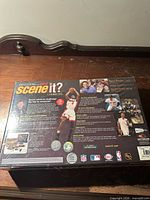 Back of sealed Scene It? Sports ESPN DVD game box