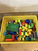 overview of blocks in yellow bin