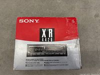 Front of Sony XR-4420 retail box