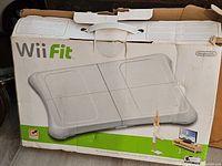 Front of Wii Fit retail box showing product image and branding