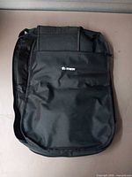 Full view of front of Thomann black bag
