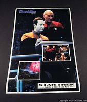 Full view of the Star Trek Generations Shreddies promotional poster