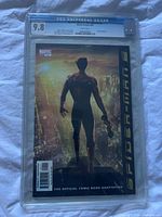 Front of slabbed CGC 9.8 Spider-Man 2: The Movie #1 comic