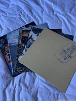 Five The Who LP sleeves stacked, showing Live at Leeds on top