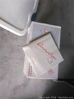 Photo of the instruction manuals and product box labeled Generation 3 by Kirby.